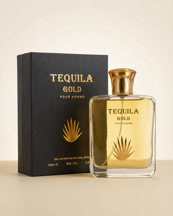 TEQUILA GOLD POUR HOMME Eau De Parfum 3.3 Fl.oz 100ml Spray