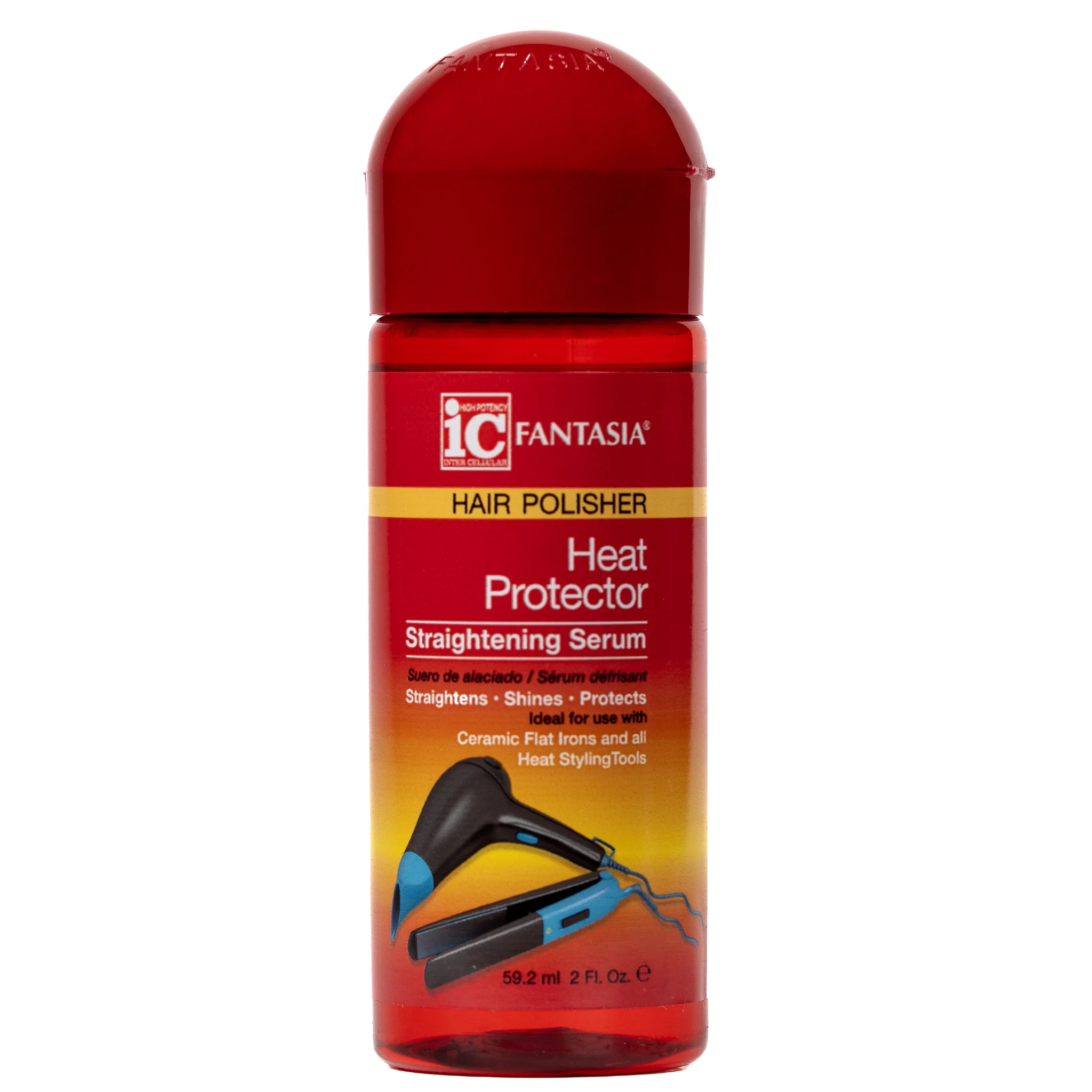 HEAT PROTECTOR ‣ Straightening Serum / 2 oz.