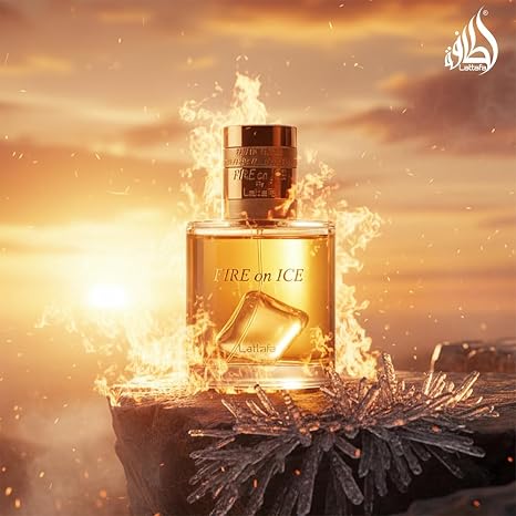 FIRE ON ICE BY LATTAFA FRAGRANCE 3.4 fl oz