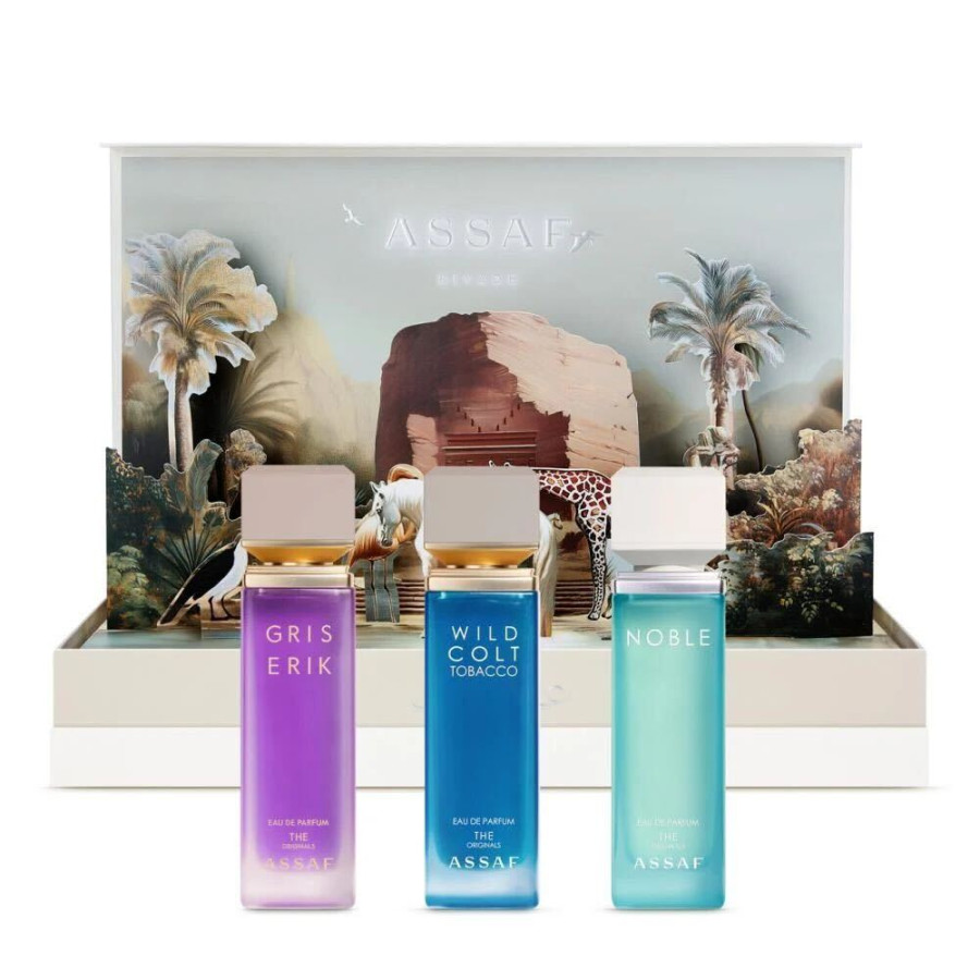 Assaf 3 x 100mL Gold Desert Collection