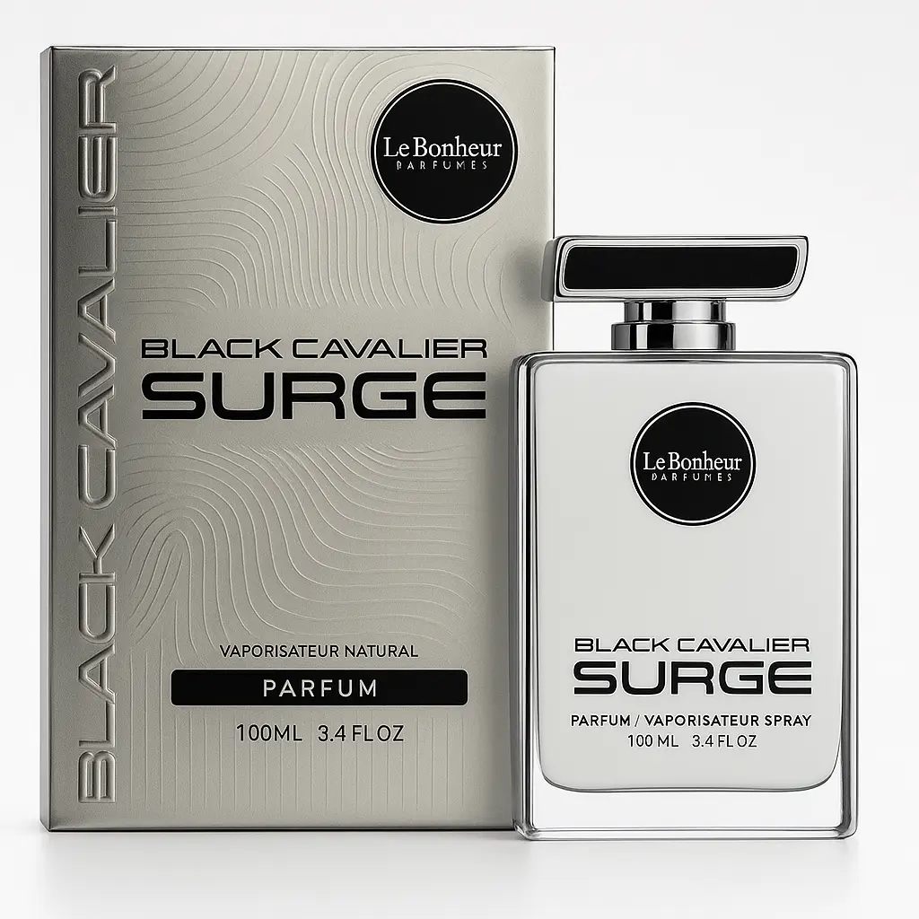 Black Cavalier Surge by Le Bonheur Perfumes 100mL