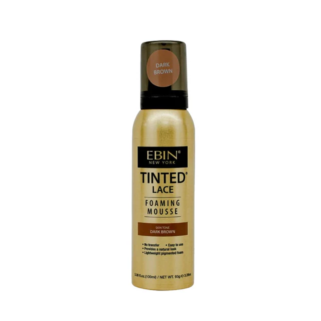 Tinted Lace Foaming Mousse Dark Brown
