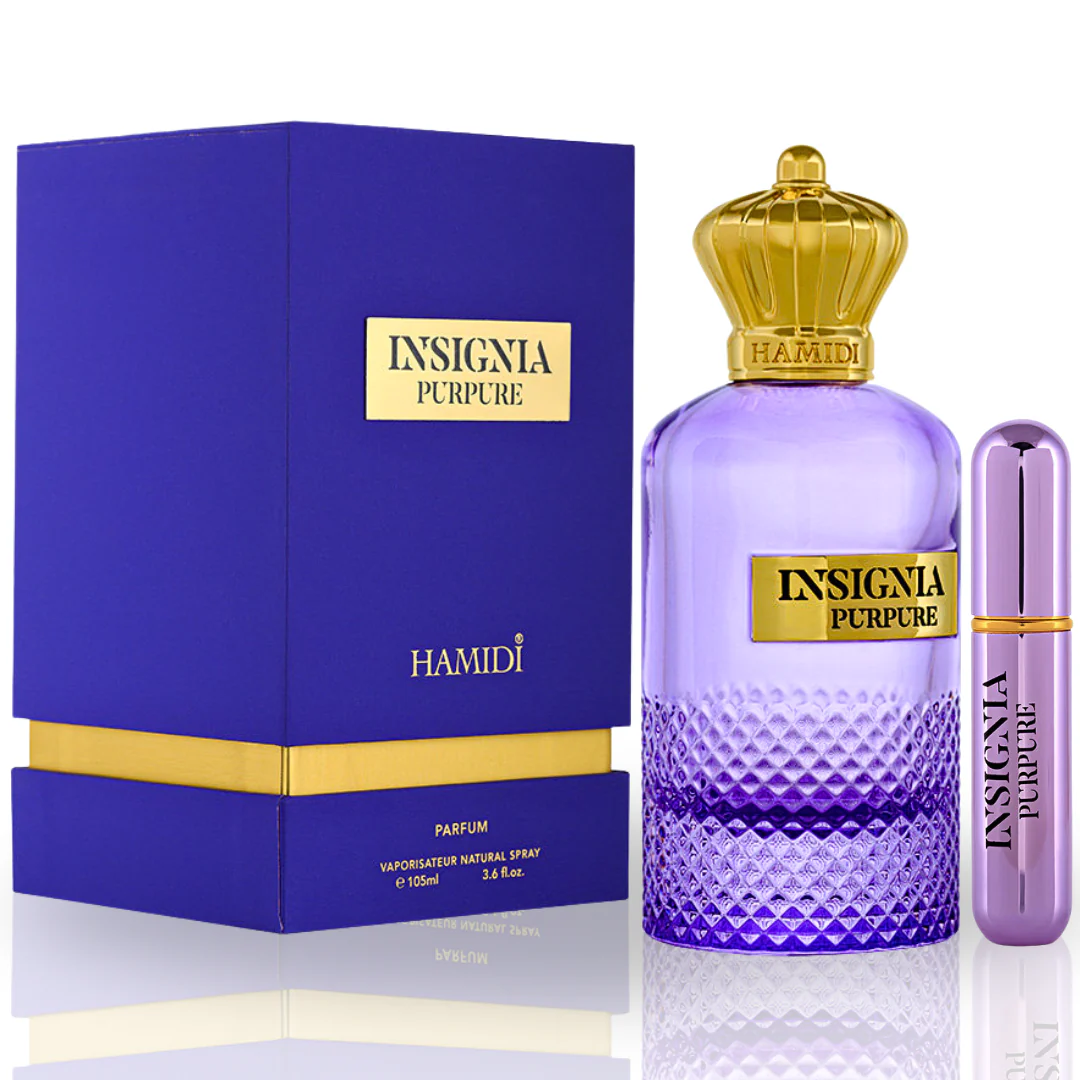 Hamidi INSIGNIA PURPURE Eau De Parfum Spray 105ML (3.5 OZ)