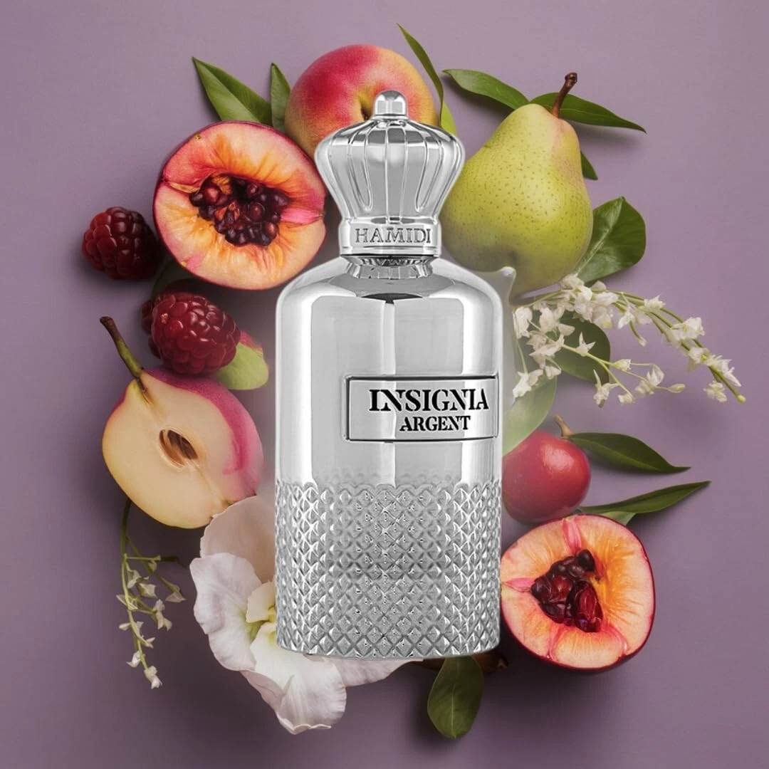 INSIGNIA ARGENT EDP Spray 105ML (3.5 OZ) By Hamidi | Illuminate Your Senses With