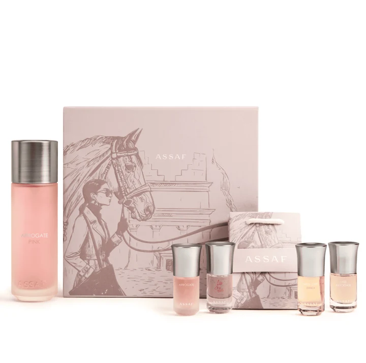 ASSAF ARROGATE PINK COLLECTION GIFT BOX