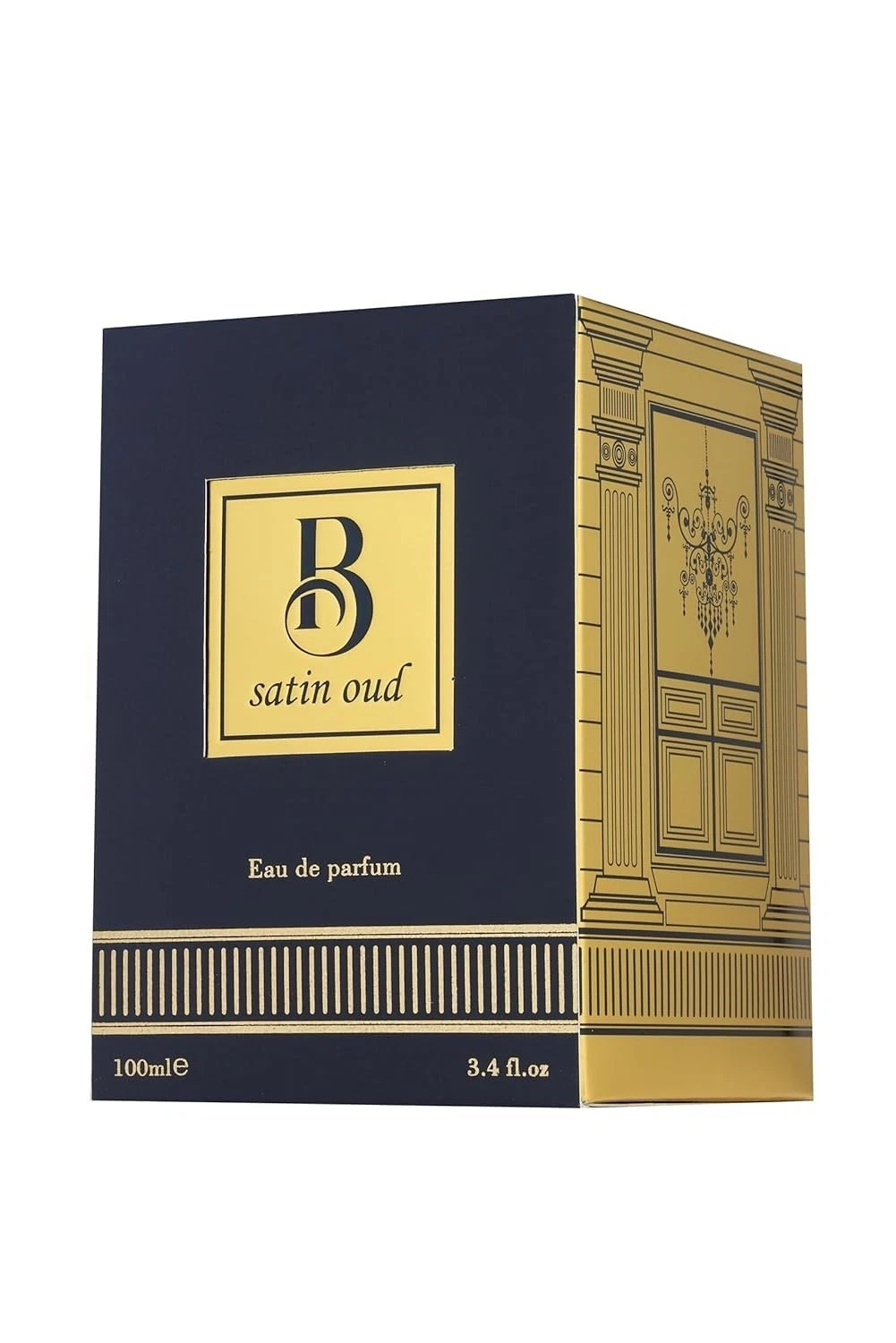 Fragrance World B-Satin Oud EDP Unisex 3.4 Fl Oz (B-Satin Oud)