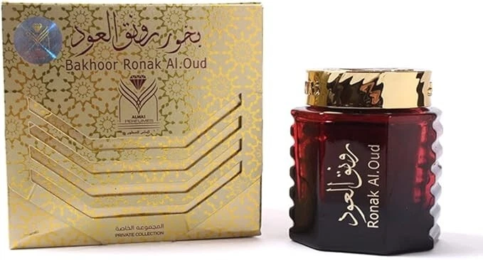 Almas Perfumes Incense Bakhoor Ronak Al.Oud - 40G