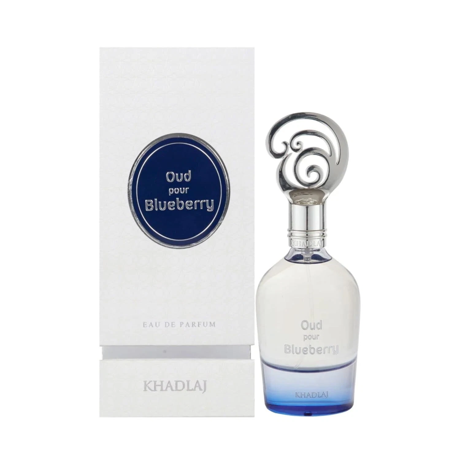 Khadlaj Oud Pour Blueberry Eau De Parfum Spray, 3.4 Ounce (Unisex)