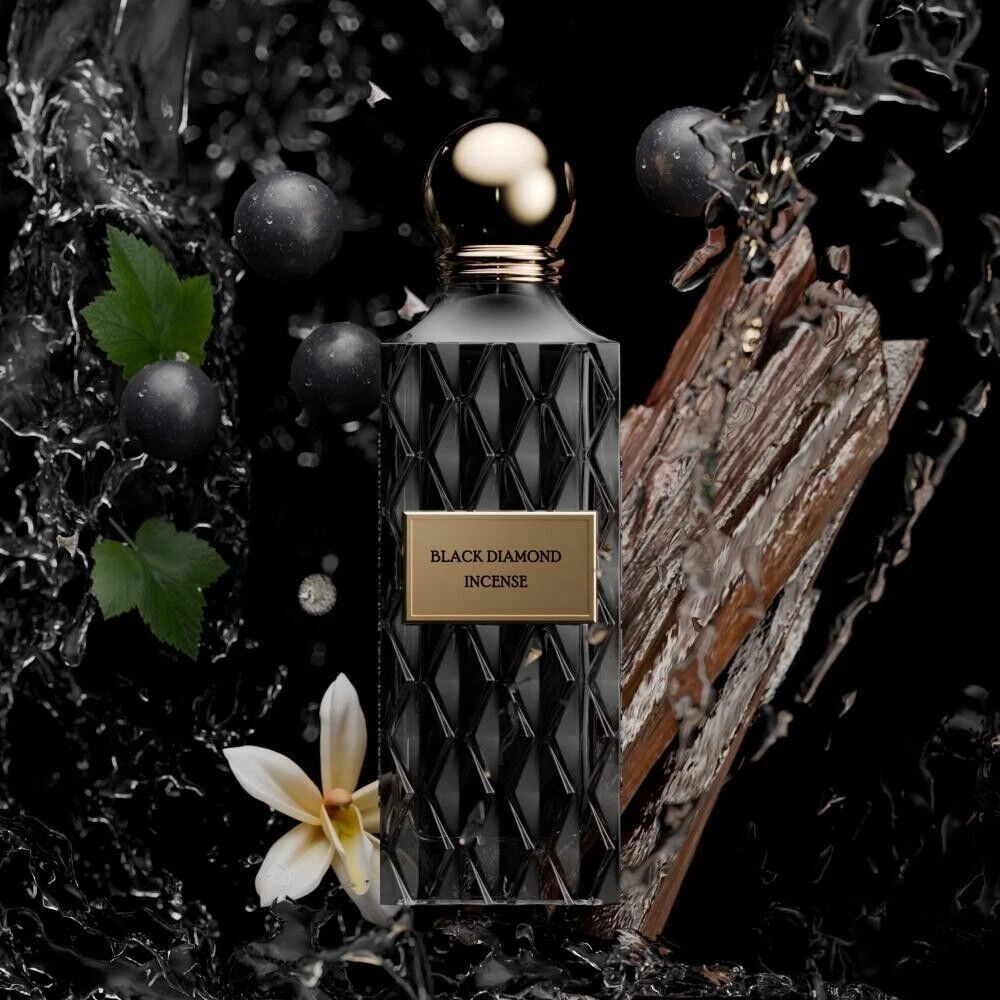 Black Diamond - Incense by Ibraheem Al Qurashi 200ml Spray