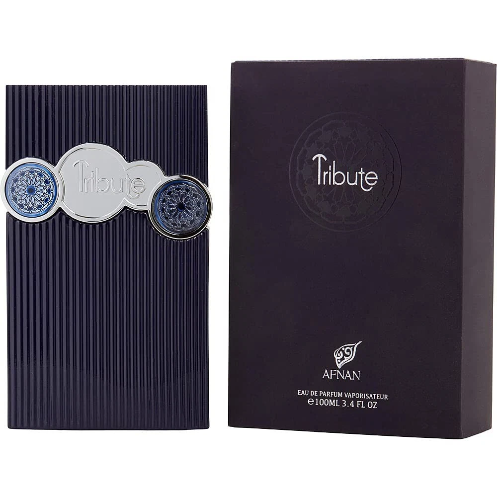 Afnan Tribute Blue EDP 100 ml / 3.4 Oz Unisex New In Box & Sealed.