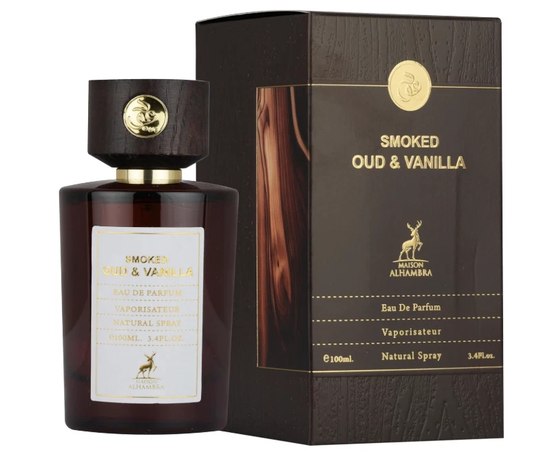 MAISON ALHAMBRA SMOKED OUD & VANILLA EAU DE PARFUM 3.4FL.OZ