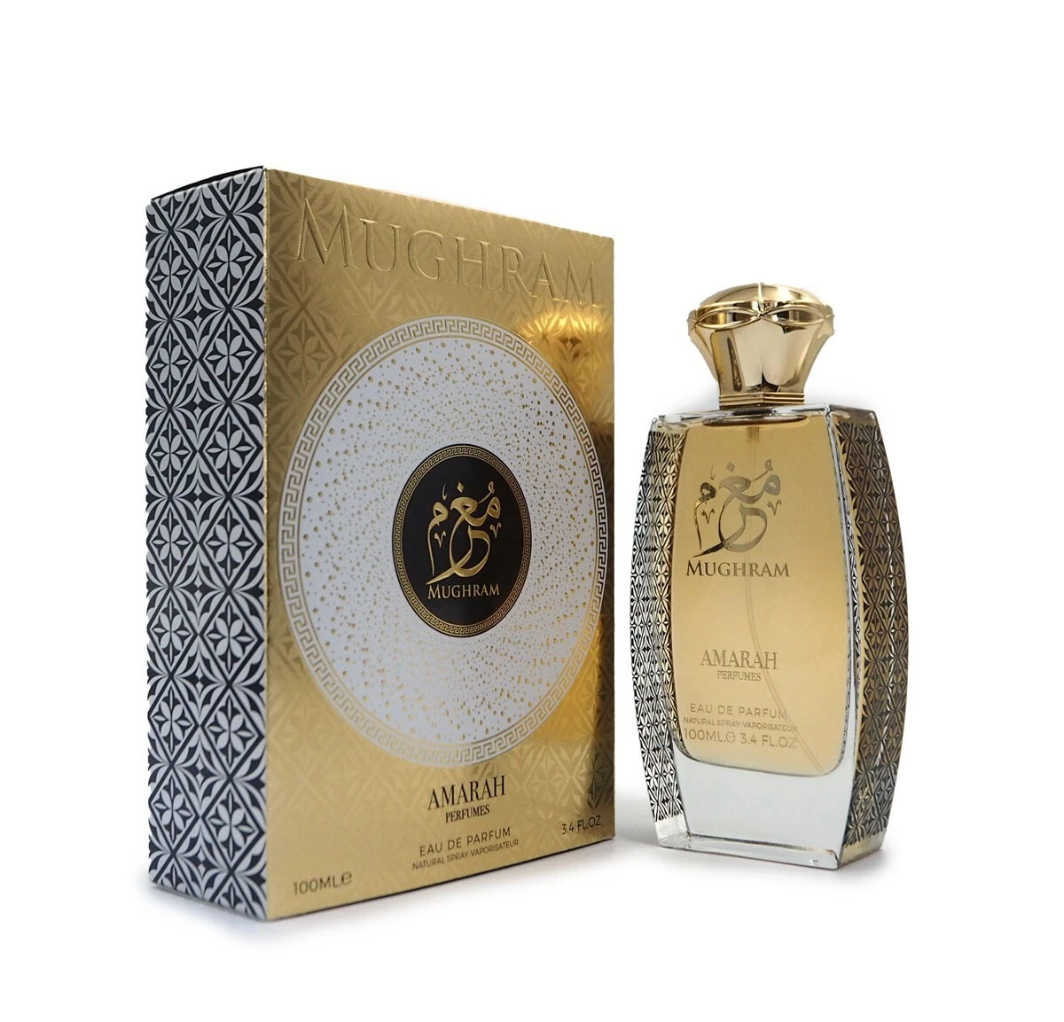 MUGHRAM EAU DE PARFUM 100ML 3.4 FL OZ , BY AMARAH PERFUMES