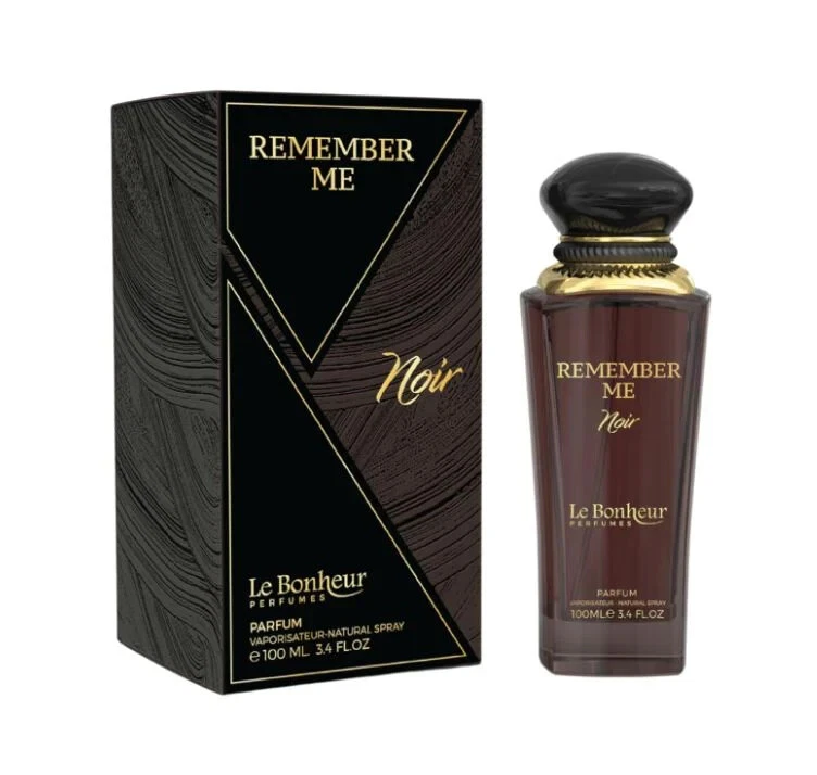 Remember Me Noir Eau de Parfum by Le Bonheur Perfumes 100ml 3.4FL.OZ