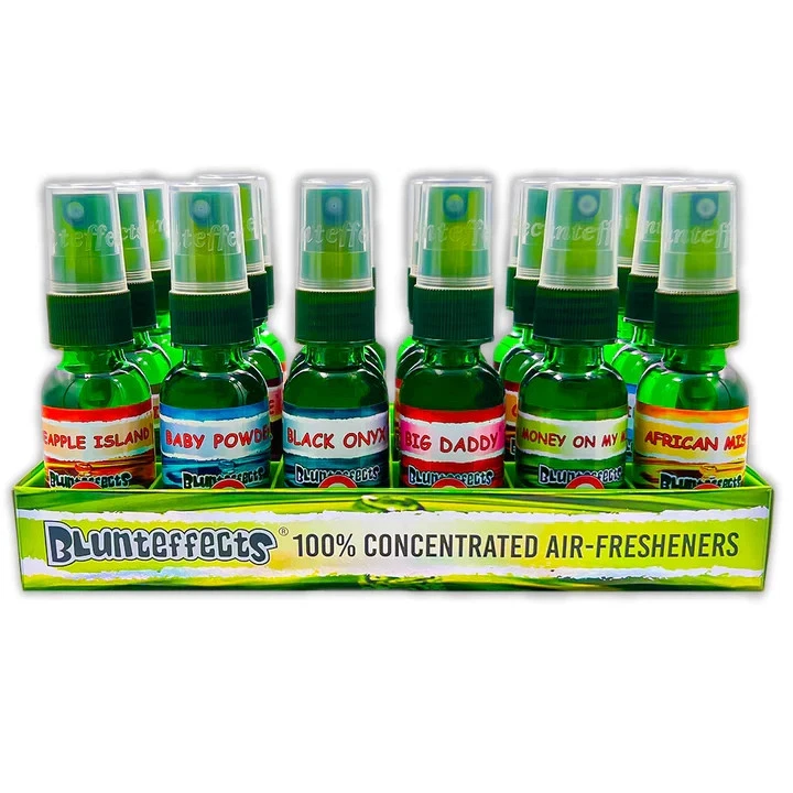 1oz Large Blunt Effects Concentrated Spray Air Fresheners! - 18 Count Display