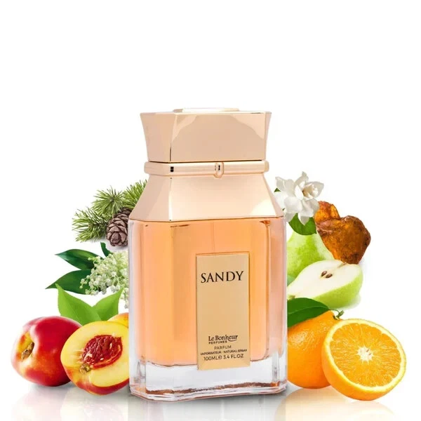 Sandy Eau De Parfum By Le Bonheur Perfumes 100ml 3.4 FL OZ