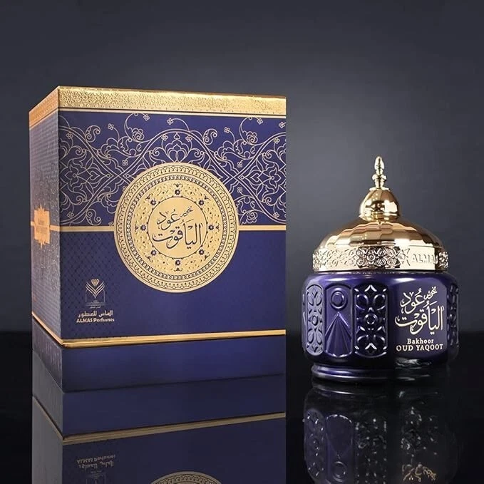Almas Perfumes Incense Bakhoor Oud Yaqoot - 50G