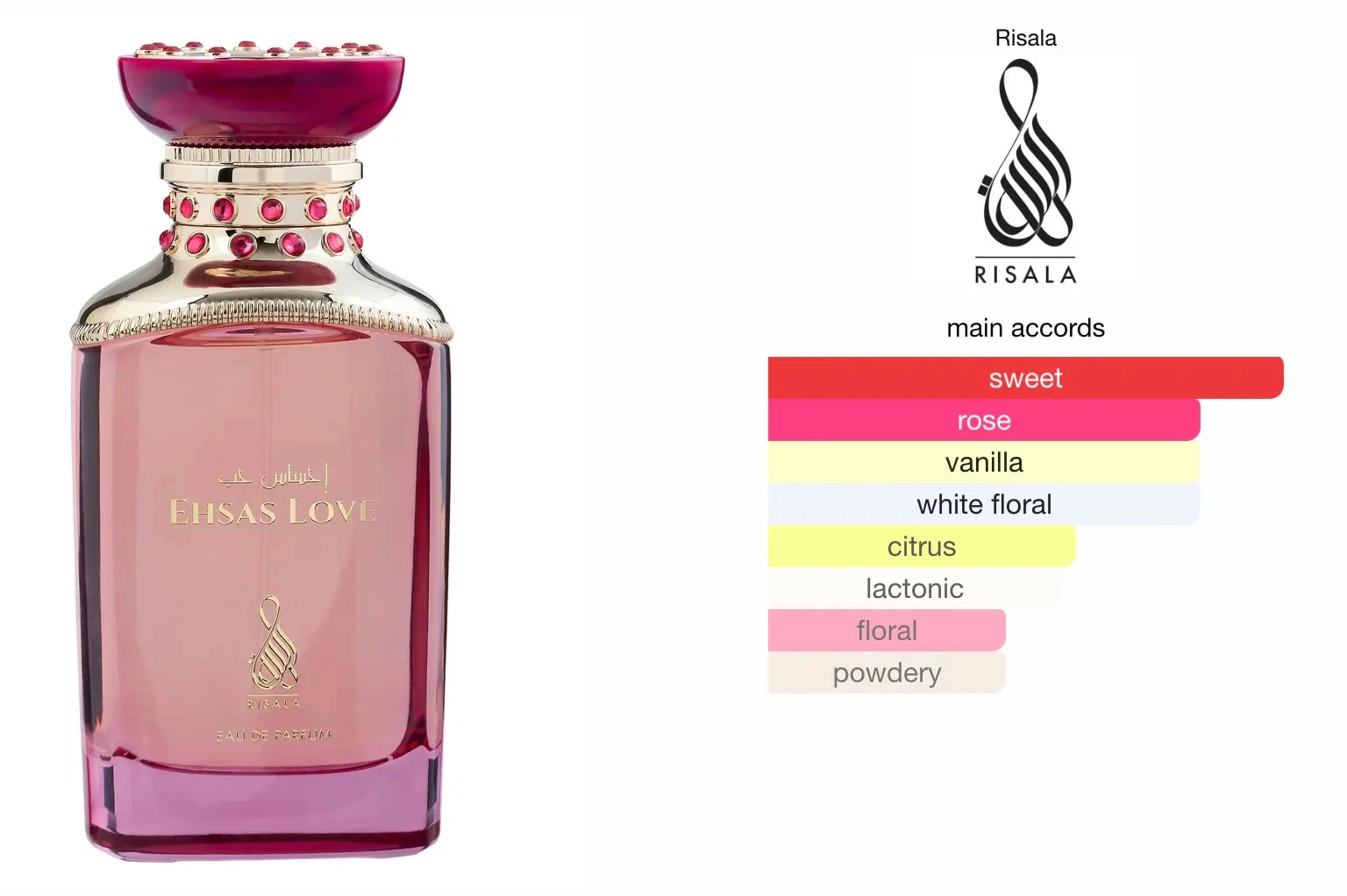 Risala unisex Ehsas Love EDP Spray 3.4 oz