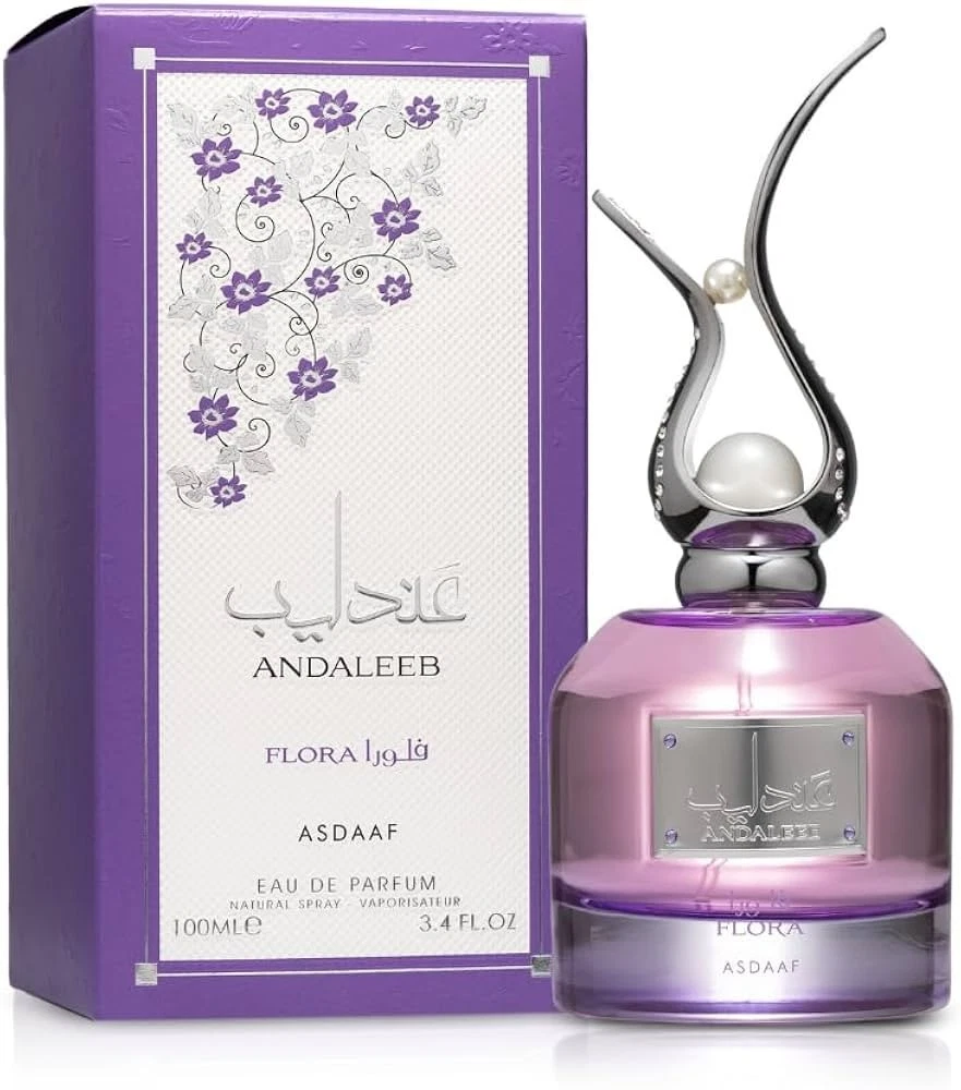 Lattafa Asdaaf Andaleeb Flora by Lattafa Eau De Parfum Spray 3.4 oz for Women