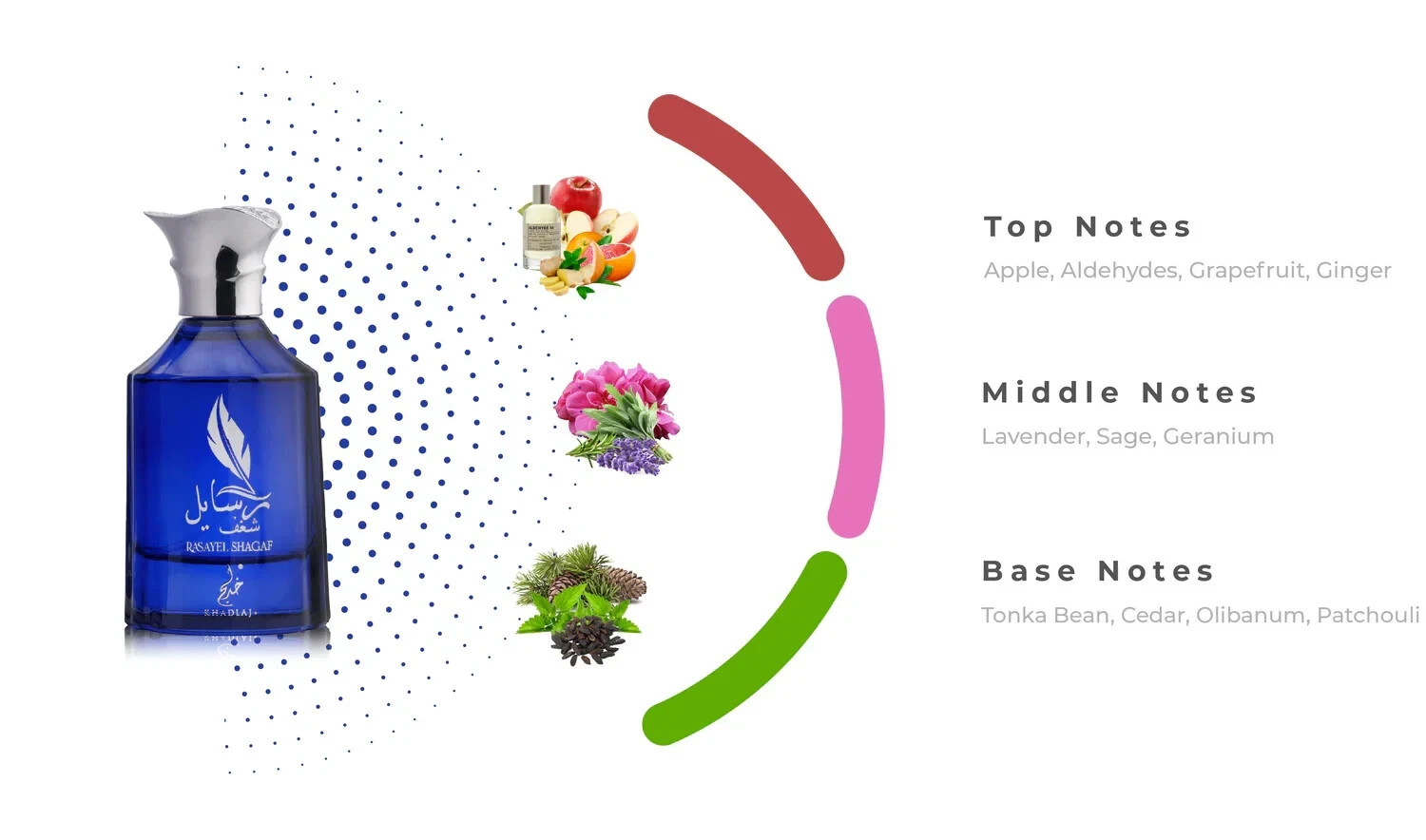 KHADLAJ RASAYEL SHAGAF 100 ML EDP SPRAY FOR MEN