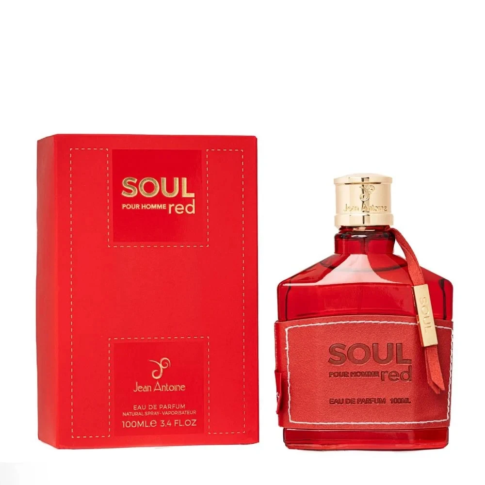 SOUL RED POUR HOMME 100ML EAU DE PARFUM BYJEAN ANTOINE
