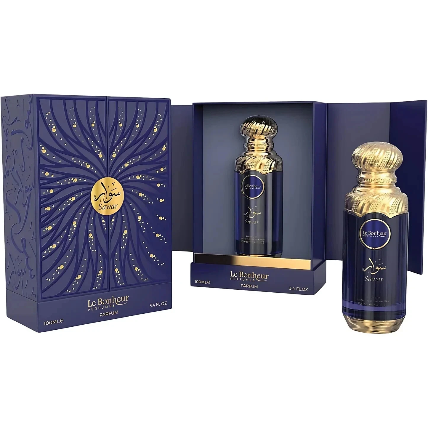 Le Bonheur Sawar Eau de Parfum Fragrance 3.4 oz for ,Unisex