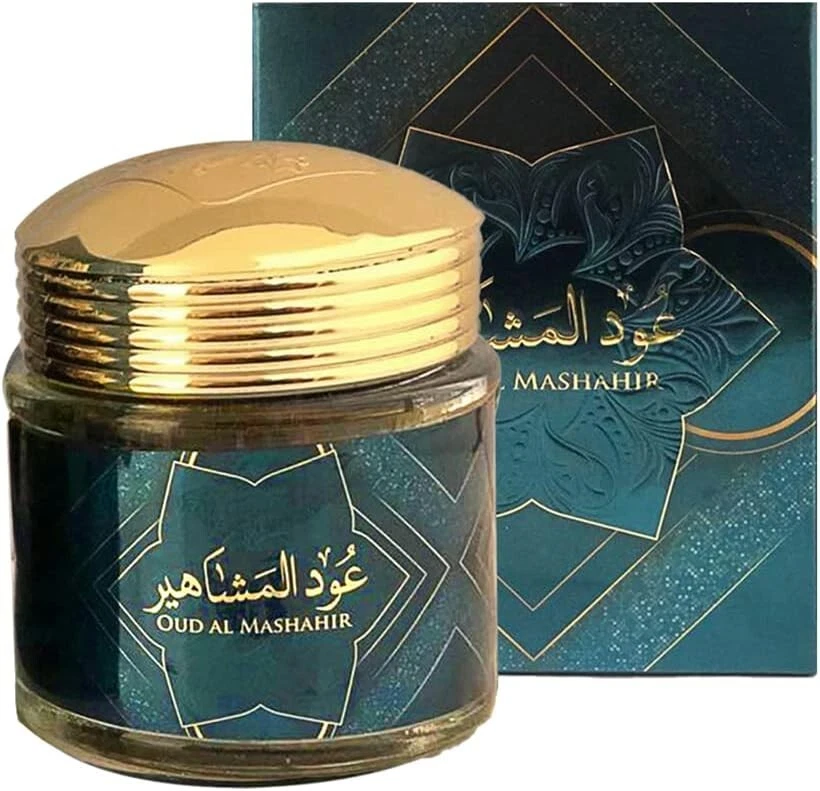 Almas Perfumes Incense Bakhoor Oud Al.Mashahir - 40G