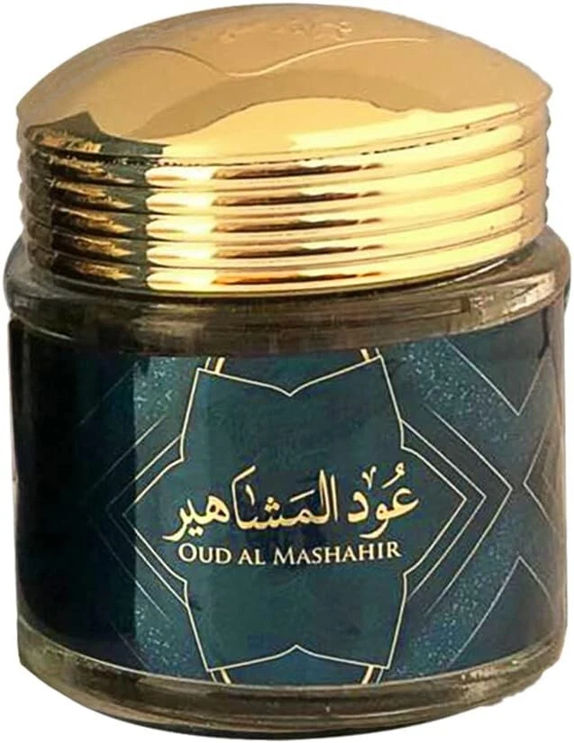 Almas Perfumes Incense Bakhoor Oud Al.Mashahir - 40G