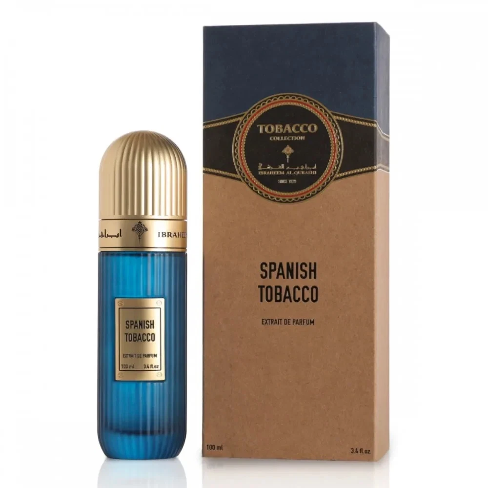 Spanish Tobacco by Ibraheem Al Qurashi 100ml Spray - Free Shipping