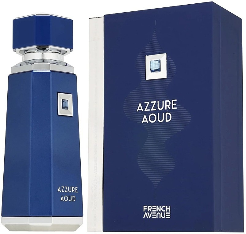Fragrance World French Avenue Azzure Aoud for Men - 3.4 oz EDP Spray
