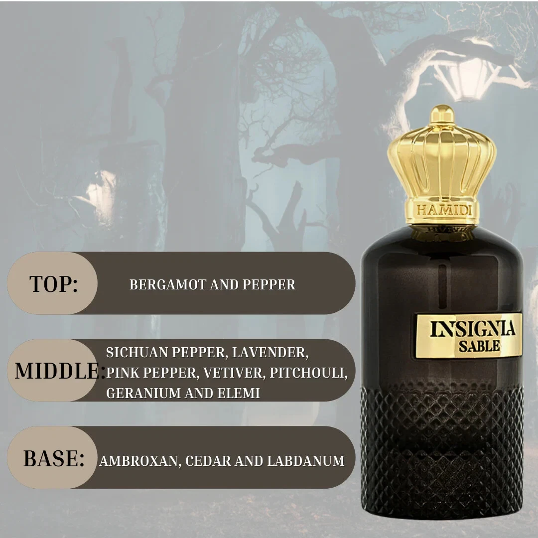 NSIGNIA SABLE EDP Spray 105ML (3.5 OZ) By Hamidi