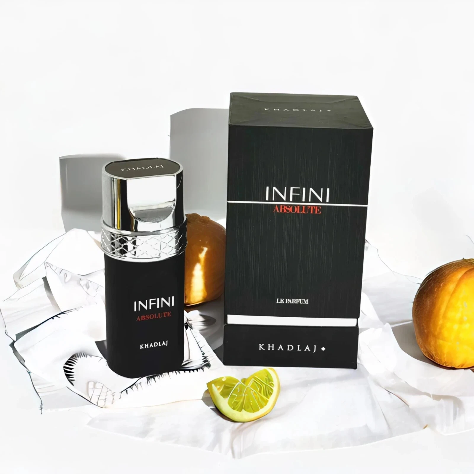 Khadlaj Infini Absolute Eau de Parfum Spray for Unisex, 3.4 Ounce