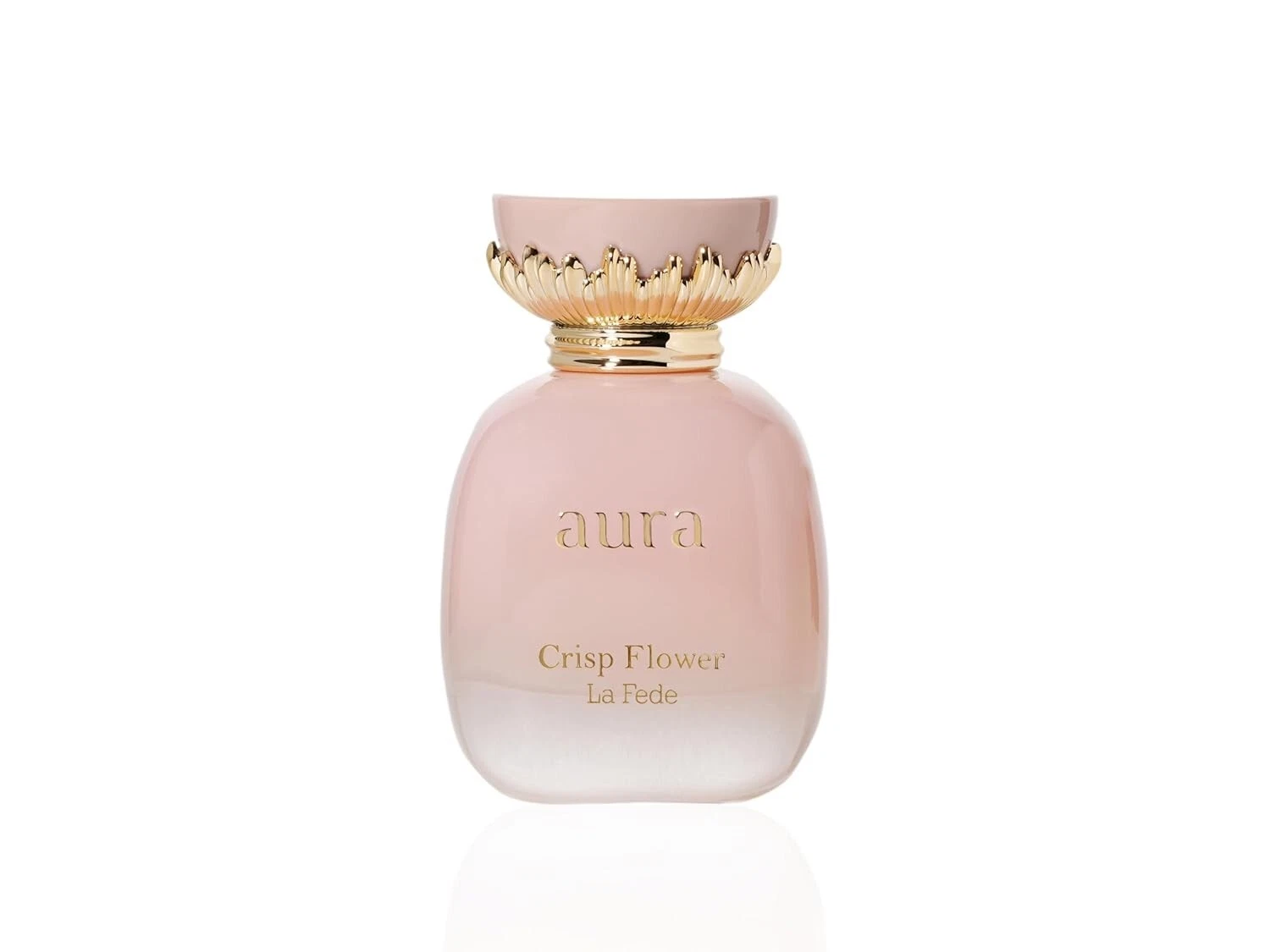 Khadlaj La Fede Aura Crisp Flower Eau de Parfum Spray for Women, 3.4 Ounce
