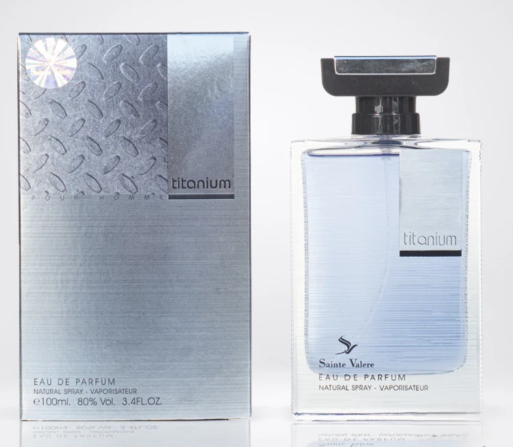 Sainte Valere Titanium Eau De Parfum Spray for Men - 3.4 Fl Oz
