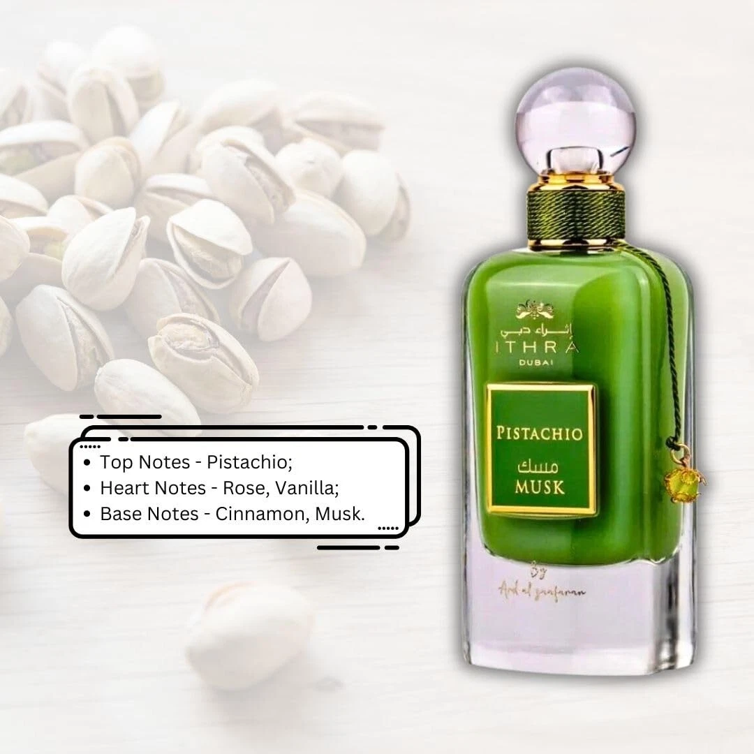 PISTACHIO MUSK By Ard Al Zaafaran Perfume Ithra Dubai EDP Spray Fragrances