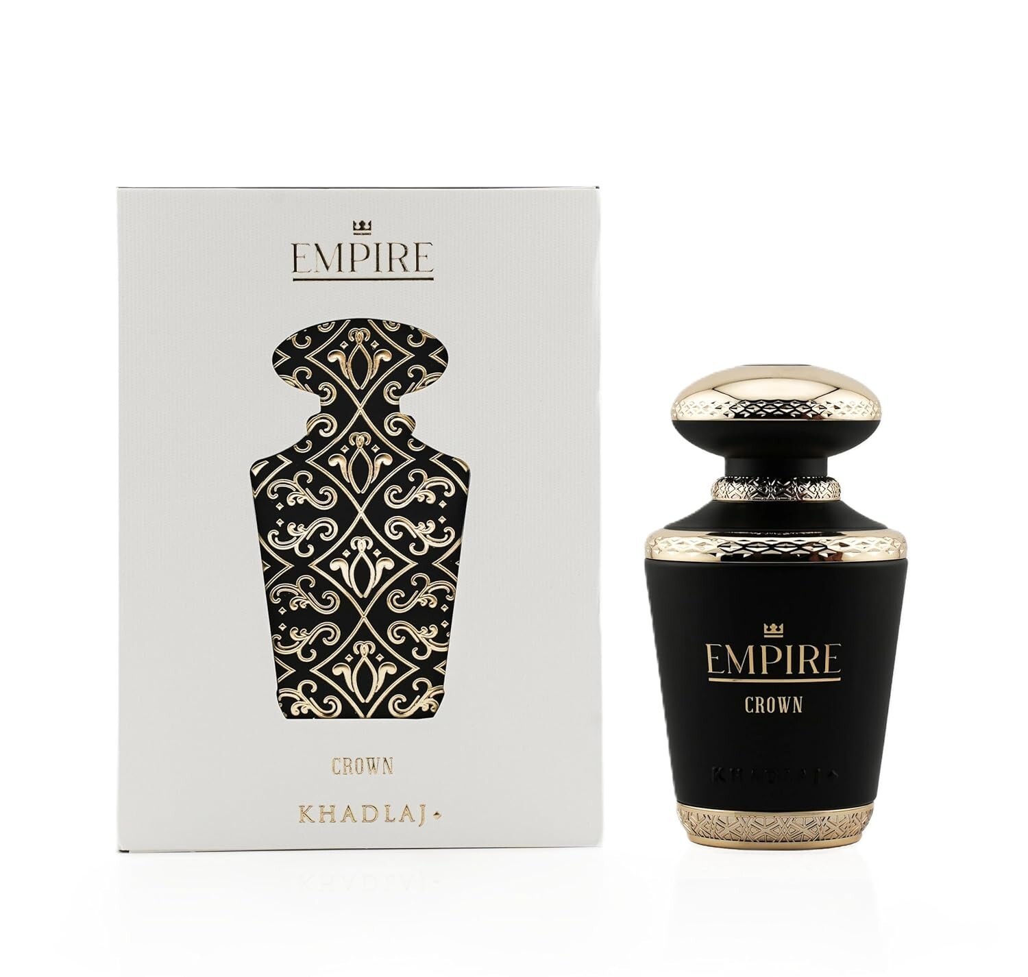 Khadlaj Empire Crown Eau de Parfum Spray for Men, 3.4 Ounce