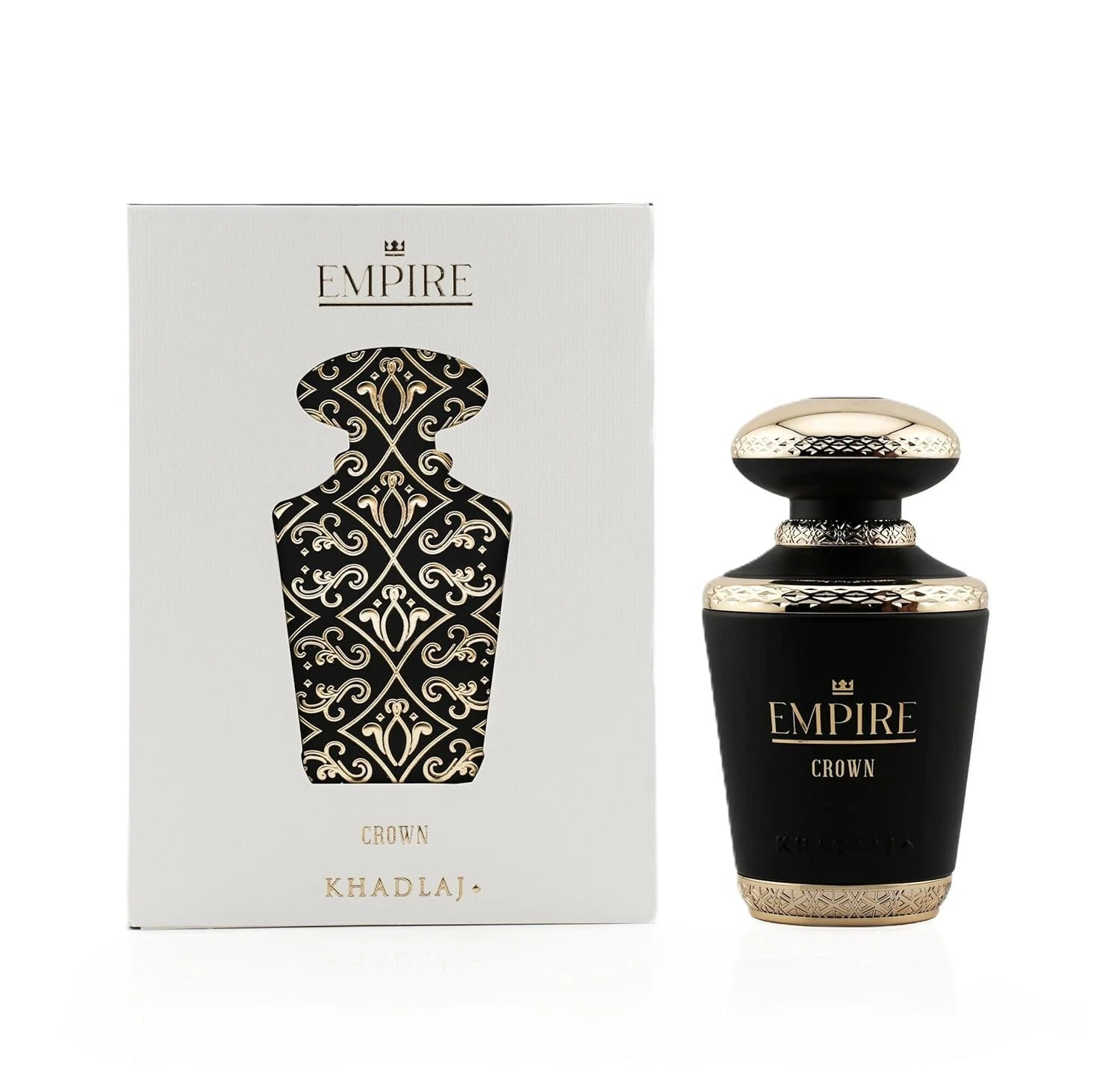 Khadlaj Empire Crown Eau de Parfum Spray for Men, 3.4 Ounce