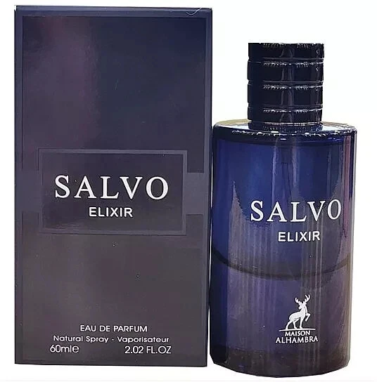 Salvo Elixir EDP Perfume By Maison Alhambra 60 ML