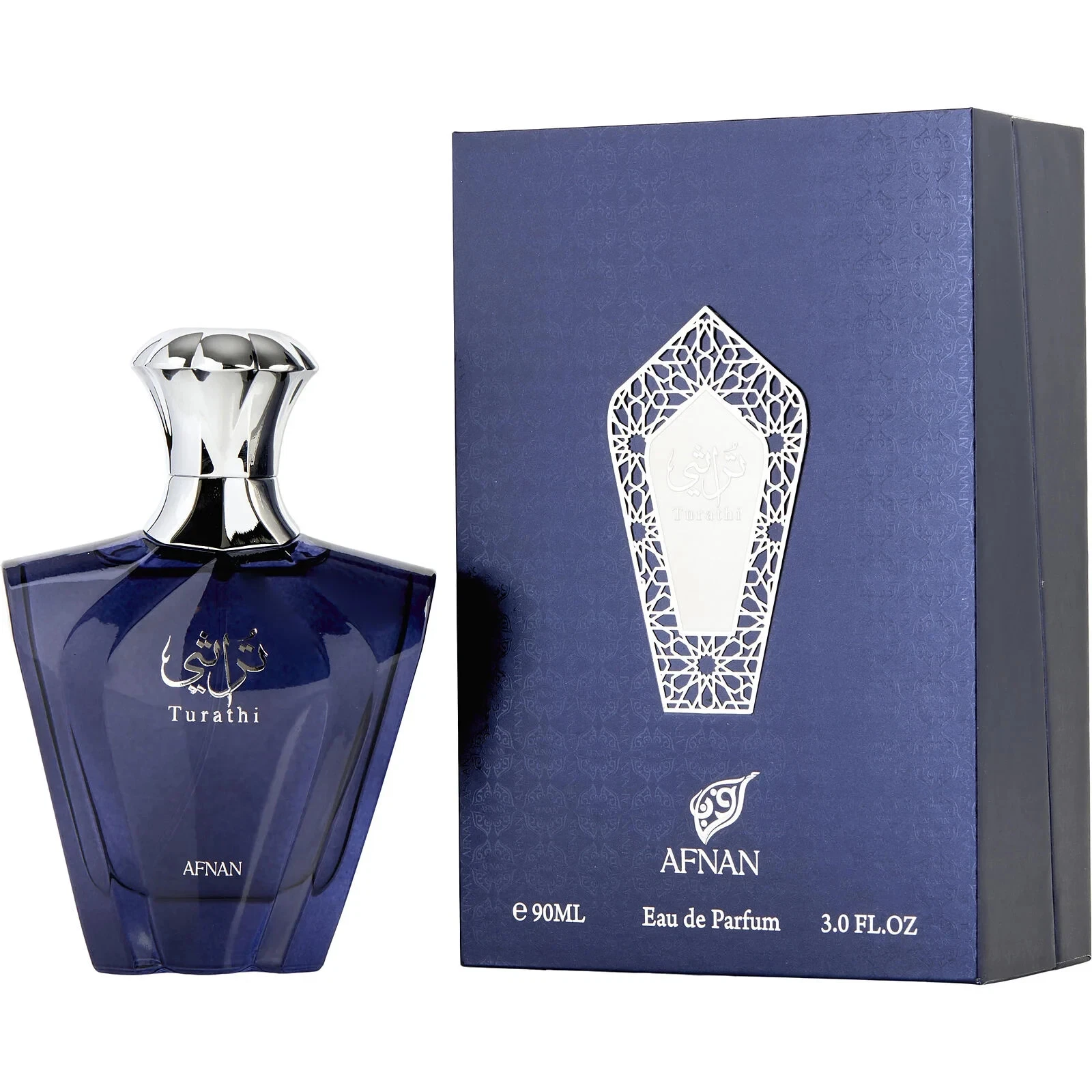 Turathi Blue by Afnan 3.0 oz EDP Cologne for Men New In Box