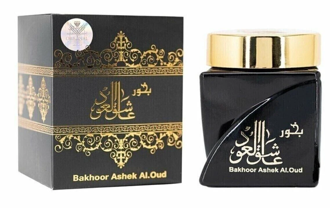 Bakhoor Incense Ashek Al Oud 30G بخورعاشق العود Luxurious Cambodian Oudh orignal