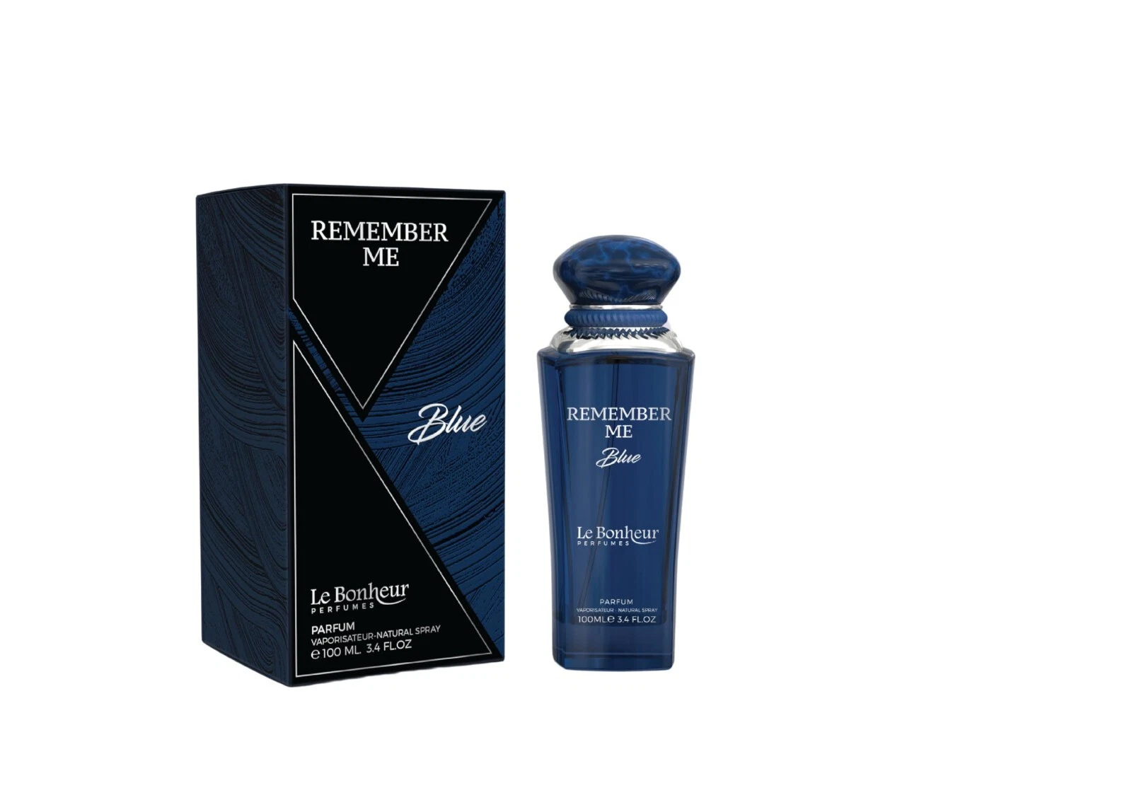 Le Bonheur Remember Me Blue Perfume for Men Eau De Parfum 100ML
