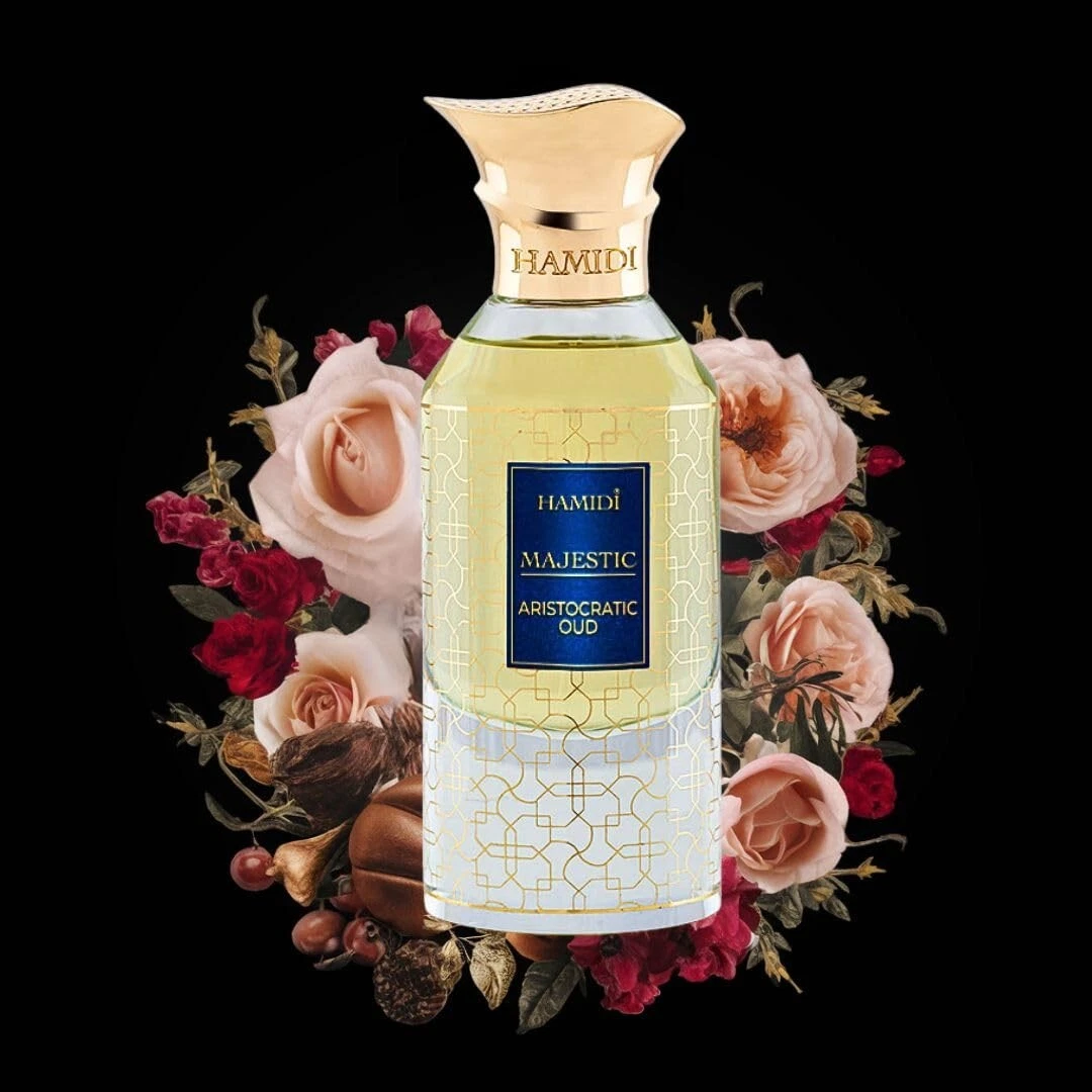 MAJESTIC ARISTOCRATIC OUD EDP Spray 85ML (2.8 OZ) By Hamidi | A Long Lasting & R