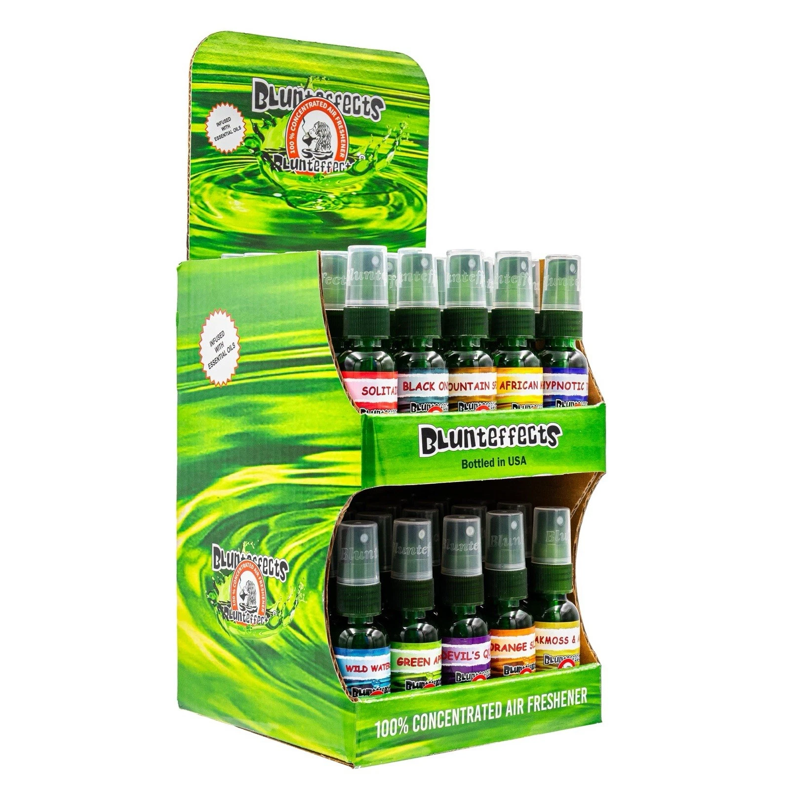 Blunteffects 50 count Home Car Air Freshener Spray Concentrated Blunt Effects 50