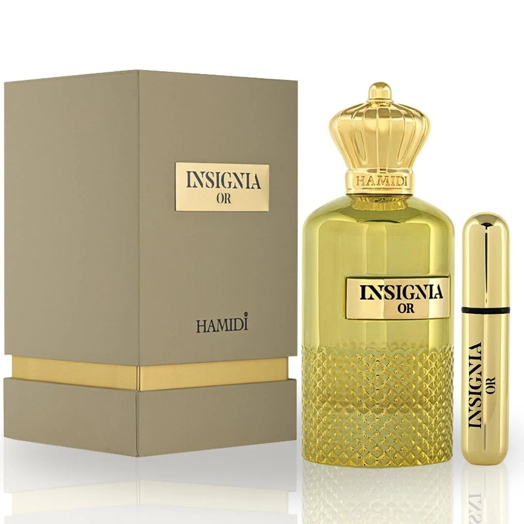 INSIGNIA OR EDP Spray 105ML (3.5 OZ) By Hamidi | Indulge In The Radiance Of Gold