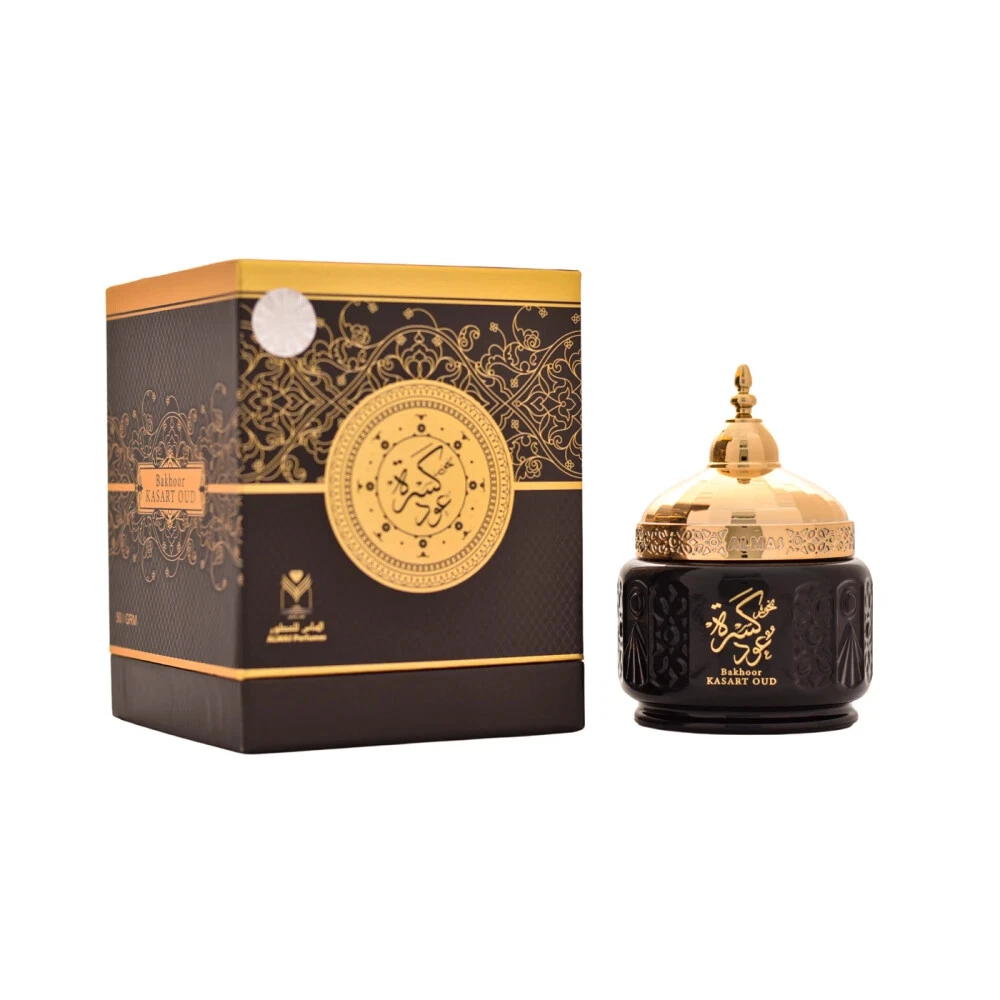 Almas Perfumes Incense Bakhoor Kasart Oud - 50G