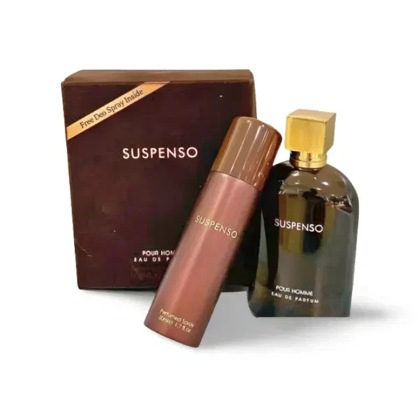 Suspenso Pour Homme with FREE Deo Spray Eau De Parfum 100ml 3.4 FL OZ By