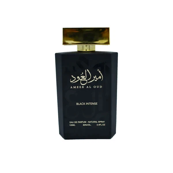 Ameer Al Oud Black Intense Eau De Parfum By Almas Perfumes 100 ML 3.4 FL OZ