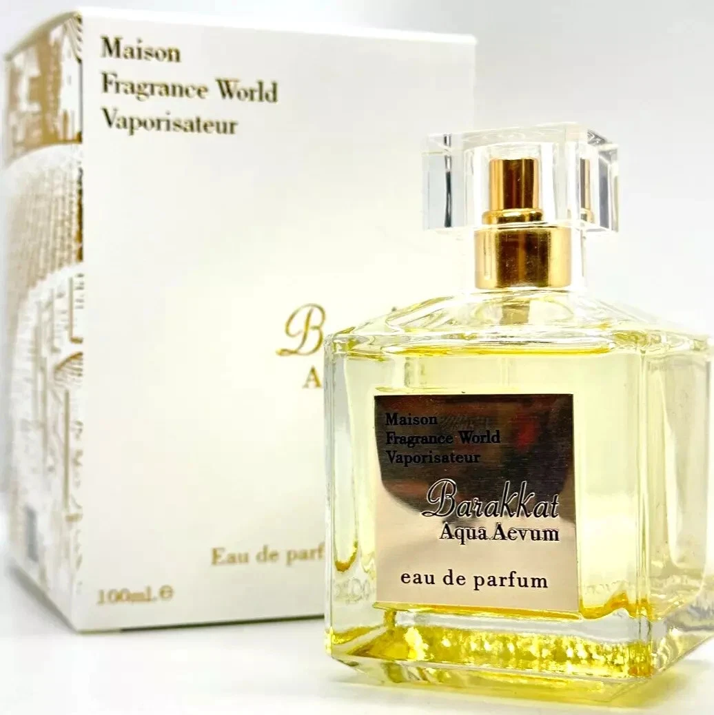 BARAKKAT AQUA AEVUM By FRAGRANCE WORLD EAU DE PARFUM SPRAY WOMEN 3.4 Oz / 100 ml