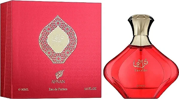 Turathi Red by Afnan 3.0 oz EDP Perfume for Women New In Box