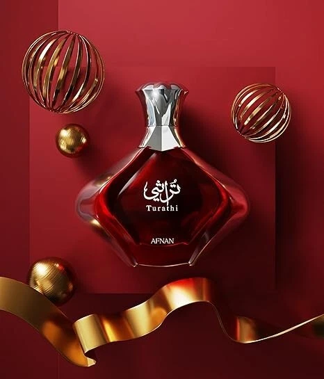 Turathi Red by Afnan 3.0 oz EDP Perfume for Women New In Box