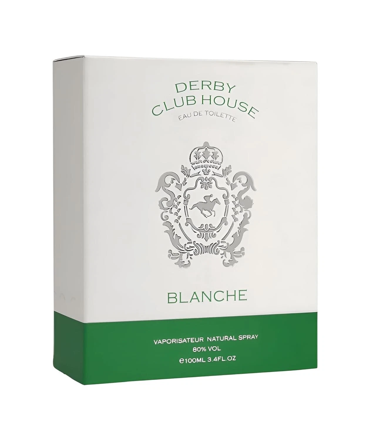 Derby Club House Blanche by Armaf 3.4 oz EDT Cologne for Men New in Box